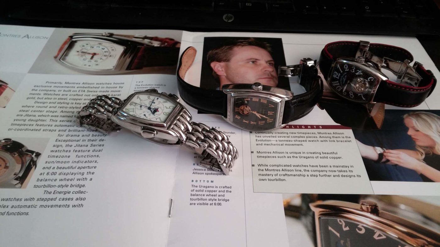 Terry Allison of Montres Allison