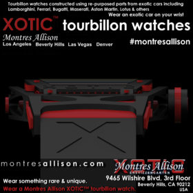 XOTIC Tourbillon watches