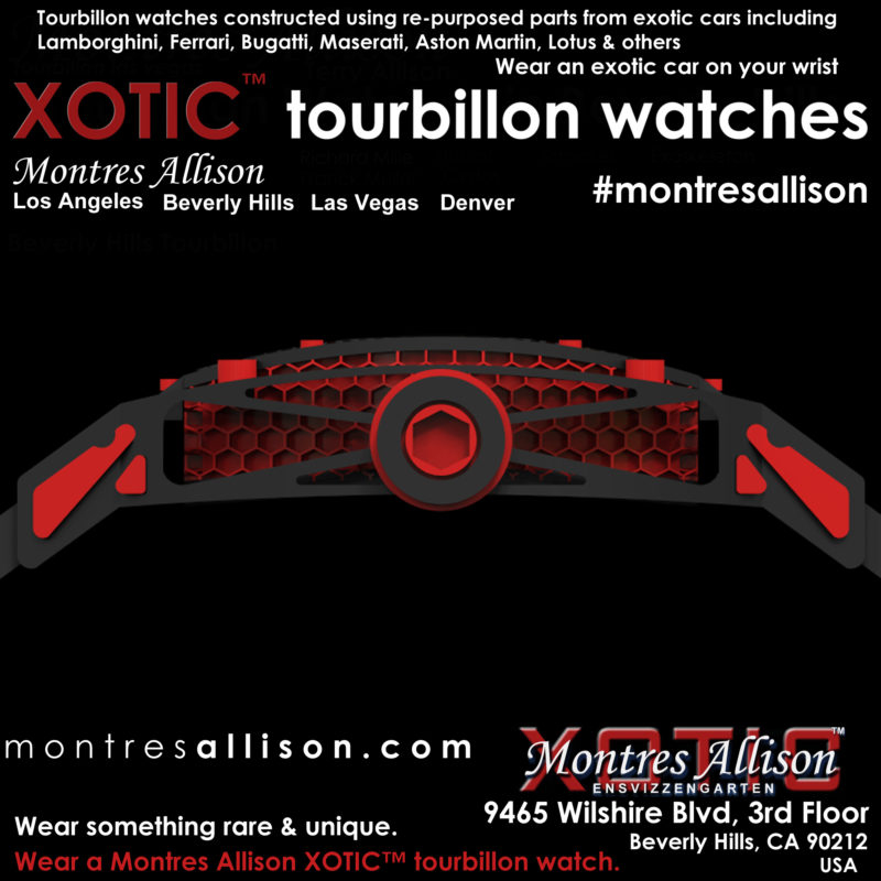 XOTIC Tourbillon watches