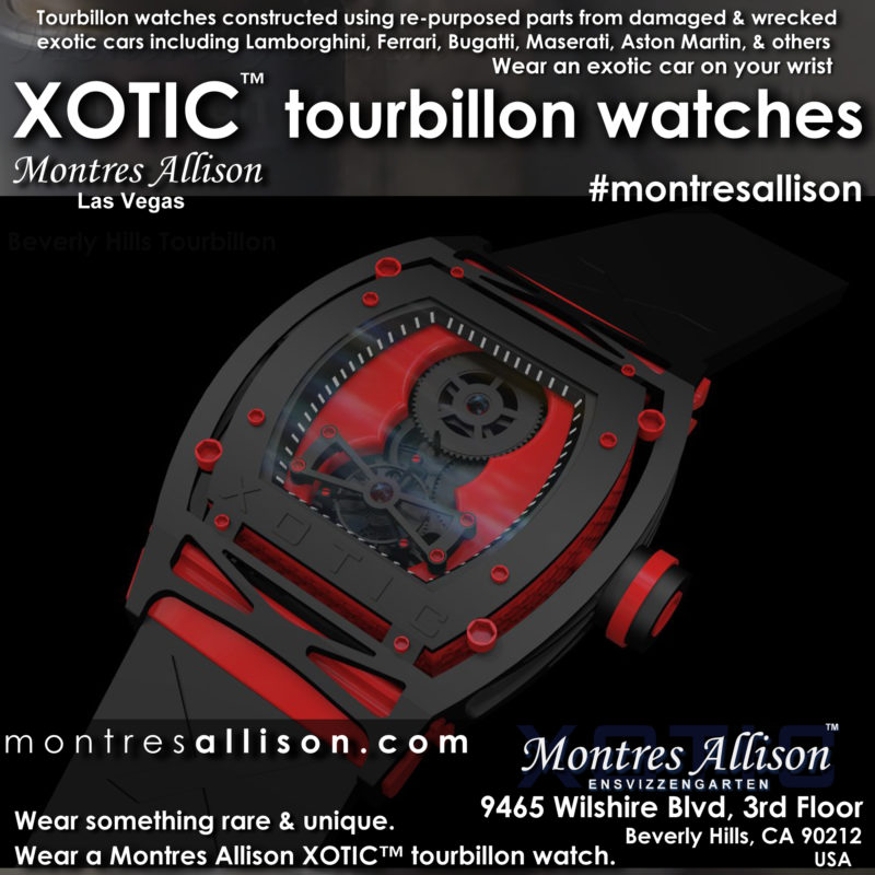 XOTIC tourbillon watches